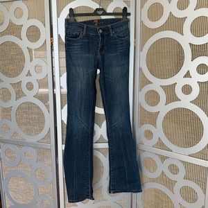 7 For All Mankind Denim Jeans Bootcut size 24
